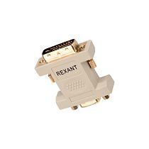 Переходник штекер DVI-I - гнездо VGA REXANT Переходник штекер DVI-I - гнездо VGA REXANT