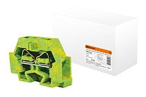 Микроклемма модульная МКМ 1,5мм2 желто-зеленая  TDM