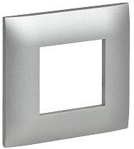 SKANDY Рамка 1-местная SK-F01S серебряный IEK