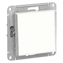 AtlasDesign Art Белый Выключатель 1-клавишный сх.1, 10АХ Systeme Electric (Schneider Electric)