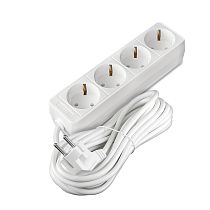 Удлинитель бытовой 2200 Вт 10А IP20 4 гнезда ПВС с заземлением 7м Союз