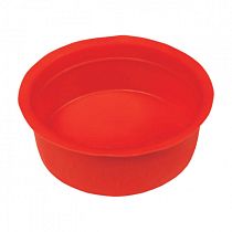 Заглушка для двустенных труб d40 мм красная EKF-Plast