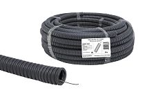 Труба гофрированная ПВХ d 25 с зондом (50 м) легкая народная TDM Труба гофрированная ПВХ d 25 с зондом (50 м) легкая народная TDM