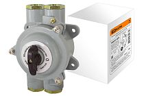 Пакетный переключатель ПП 2-63/Н2 2П 63А 220В, силуминовый корпус, IP56  TDM