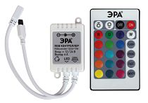 Контроллер для светодиодной ленты ЭРА RGBcontroller-12/24V-72W/144W