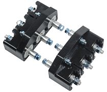 Панель втычная ПМм1-800е c задним резьбовым присоединением ВА88-40 с электронным расцепителем MASTER  IEK