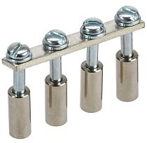 Перемычка в сборе для колодки клеммной CTS 10мм2 4PIN  IEK