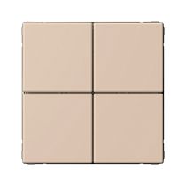 ARTGALLERY 4-клавишный ВЫКЛЮЧАТЕЛЬ СЦЕНАРНЫЙ, сх. 1,  ПЕСОЧНЫЙ