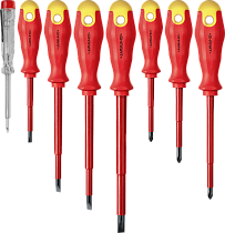 Отвёртка ОНЛАЙТ 90 000 OHT-Otd01-H8 (диэлектрическая, набор 8 шт.) Отвёртка ОНЛАЙТ 90 000 OHT-Otd01-H8 (диэлектрическая, набор 8 шт.)