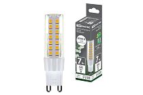 Лампа светодиодная G9-7 Вт-230 В-6500 К, SMD, 17,5x65,5 мм  TDM Лампа светодиодная G9-7 Вт-230 В-6500 К, SMD, 17,5x65,5 мм  TDM
