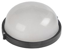 Светильник ЖКХ НПП 1301 60Вт E27 IP54 черный круг  IEK