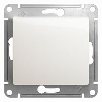 Glossa Перламутр Выключатель 1 клавишный  сх.1, 10AX Systeme Electric (Schneider Electric)