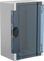 TETRA Корпус пластиковый ЩМПп 300х200х130мм прозрачная дверь IP66 IEK