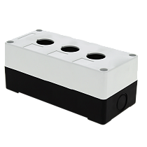 Корпус КП103 пластиковый 3 кнопки белый EKF PROxima