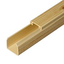 Кабель-канал сосна двойной замок 16х16 (120м/уп) Промрукав