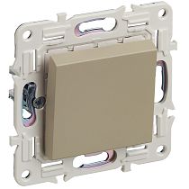 SKANDY Выключатель 1-клавишный перекрестный 10А SK-V03B бежевый IEK