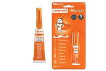 Супер-клей "Мастер" 3г/блистер  TDM