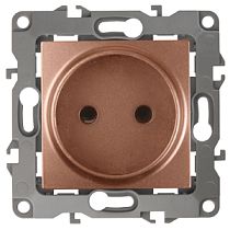 Розетка ЭРА 12 12-2105-14 16A 250В медь Розетка ЭРА 12 12-2105-14 16A 250В медь