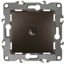 Розетка ЭРА 12 12-3102-13 бронза телевизионная проходная