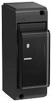 UNION Mini Корпус пластиковый КМПн-2 IP30 черный IEK