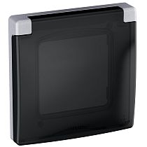 INSPIRIA Рамка 1-местная IP44 алюминий INSPIRIA Рамка 1-местная IP44 алюминий