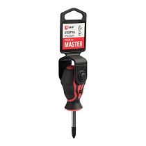 Отвертка Master PH2x38 мм EKF Basic Отвертка Master PH2x38 мм EKF Basic