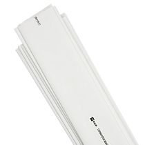 Термоусаживаемая трубка ТУТ нг 25/12,5 белая в отрезках по 1м EKF PROxima