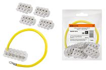 Набор колодок клеммных НКСУ-2 (4xКСУ-1 + КСУ-2)  TDM