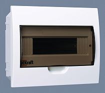 Корпус пластиковый встраиваемый 12 модулей, IP41, ЩРВ DEKraft Корпус пластиковый встраиваемый 12 модулей, IP41, ЩРВ DEKraft