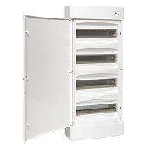 Щит распределительный навесной "Unix" белая дверь 4х12 модулей IP41 EKF PROxima Щит распределительный навесной "Unix" белая дверь 4х12 модулей IP41 EKF PROxima