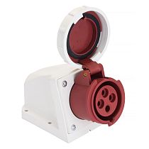 Розетка стационарная наружная 1242 3Р+РЕ 32А 380В IP67 EKF PROxima Розетка стационарная наружная 1242 3Р+РЕ 32А 380В IP67 EKF PROxima