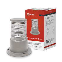 Светильник уличный напольный НБУ ART-PS-A60-GR алюм под А60 Е27 300мм серый IP65 IN HOME