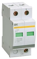 Ограничитель перенапряжения двухполюсный ОПС1-D  IEK