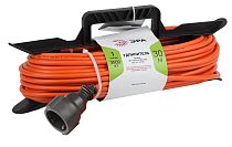 Удлинитель силовойой ЭРА с заземлением IP44 на рамке 1 розетка 30м ПВС 3x1.5, UFx-1e-3x1.5-30m-IP44