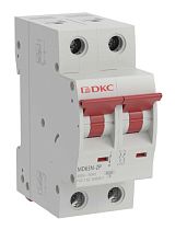 Выключатель автоматический модульный 2п C 6А 6кА MD63N YON MD63N-2PC6