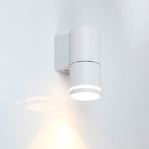 Фасадный светильник GWL-MR16-GU10-R-IP65 Белый Шпиль Фасадный светильник GWL-MR16-GU10-R-IP65 Белый Шпиль