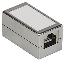ITK Проходной адаптер кат. 6 FTP тип RJ45-RJ45 IEK
