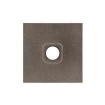 Валенсия лицевая панель розетки TV 1-местная 75Ом 5-862МГц графит EKF PROxima