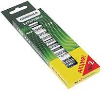 Батарейка щелочная Alkaline LR03/AAA (10+2шт/кор) ПРОМО GENERICA IEK