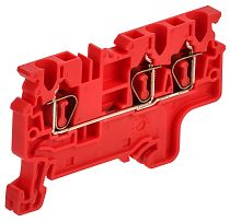 ARMAFIX Клемма пружинная CX2.5-3 трехконтактная красная IEK