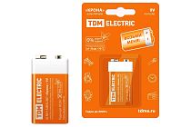 Элемент питания 6LR61 "Крона" 9V BP-1  TDM