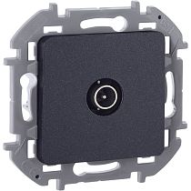 INSPIRIA Розетка TV оконечная антрацит