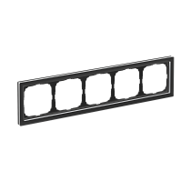 ARTGALLERY PURE 5-постовая РАМКА, МАТОВОЕ ОРГАНИЧЕСКОЕ СТЕКЛО ЧЕРНЫЙ