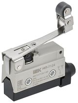 Микропереключатель концевой МП-7124 рычаг с регулируемым роликом IP64 IEK Микропереключатель концевой МП-7124 рычаг с регулируемым роликом IP64 IEK