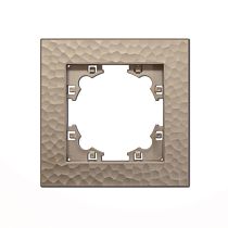 "Афина" Рамка фактурная 1-но местная шампань