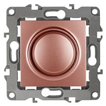 Светорегулятор ЭРА 12 12-4101-14 400ВА 230В медь поворотно-нажимной