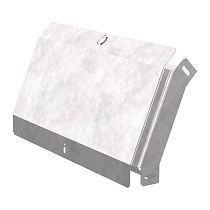 Угол вертикальный внешний 45 градусов с крышкой Стандарт 400х50 Промрукав Угол вертикальный внешний 45 градусов с крышкой Стандарт 400х50 Промрукав