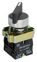 Переключатель LAY5-BJ33 на 3 положения черный I-O-II длинная ручка  IEK