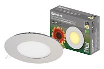 Светильник ультратонкий встраиваемый светодиодный "Даунлайт" СВО (белый) 3 Вт 3000К  TDM