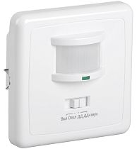 Датчик движения ИК встраиваемый 500w 140град. 12м IP20 белый  IEK
